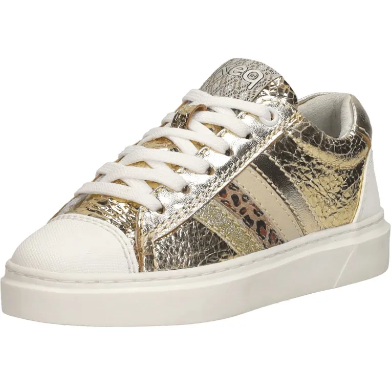 Keq lage sneaker goud, foto 3