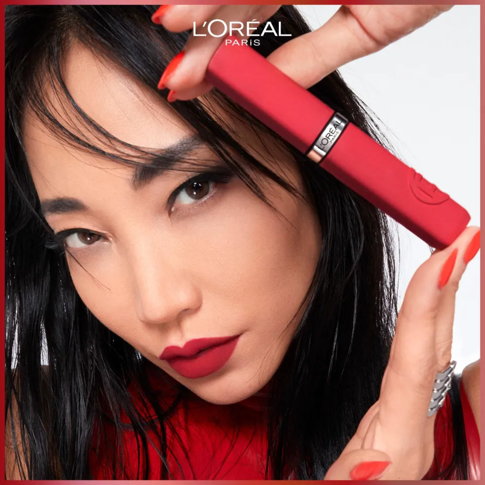 L'oréal Infaillible Matte Resistance lippenstift 115 Snooze Your Alarm rood, foto 6