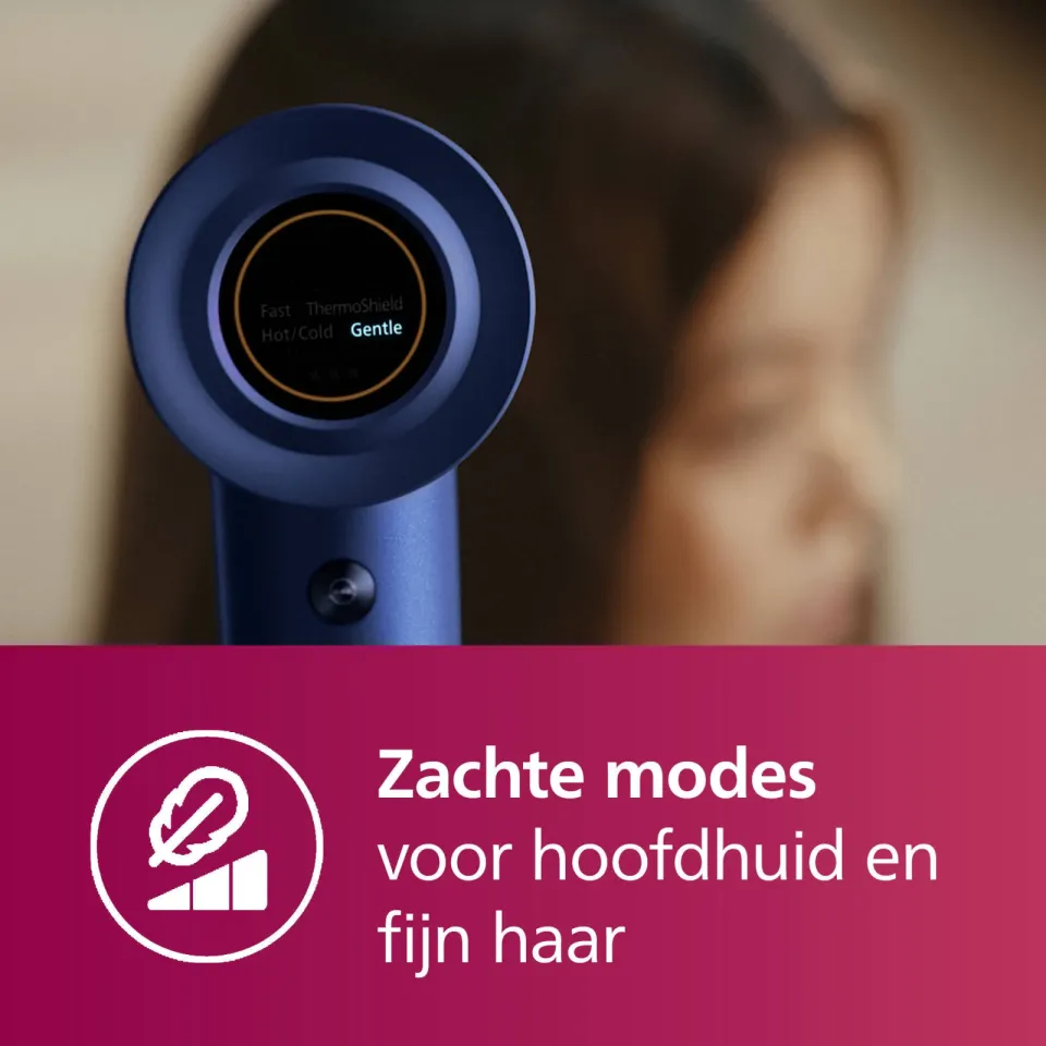 Philips 8000 Series BHD839/10 haardroger blauw, foto 5