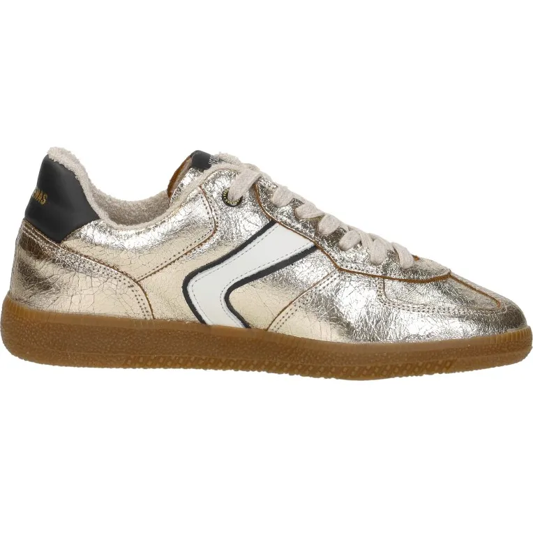 Verbenas Sora Breck lage sneakers goud Goudkleur