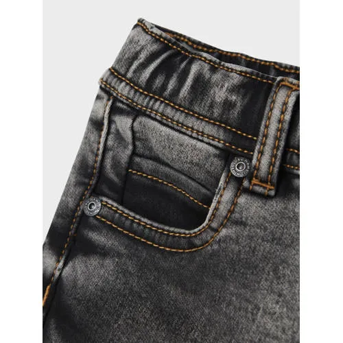 NAME IT MINI NMMSILAS cargo jeans - donkergrijs, foto 5