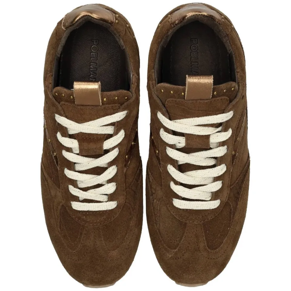 Poelman Tamara suède sneakers - bruin, foto 2
