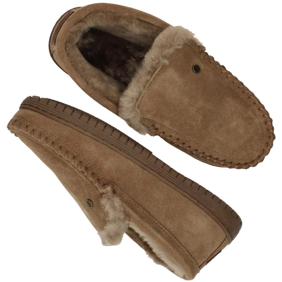 Warmbat Grizzly pantoffels beige, foto 4