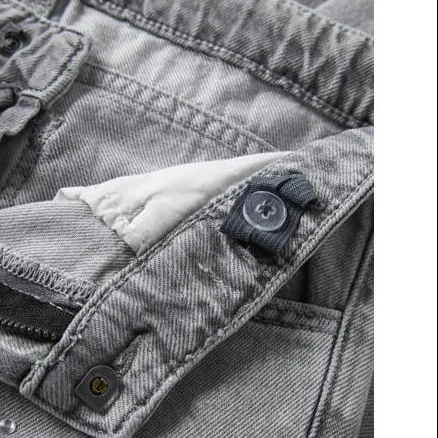 NAME IT KIDS straight leg jeans met strass-steentjes light grey denim, foto 4