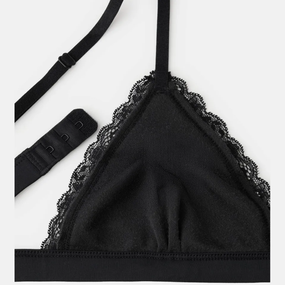 Mango TEEN tiener-bh - zwart, foto 4