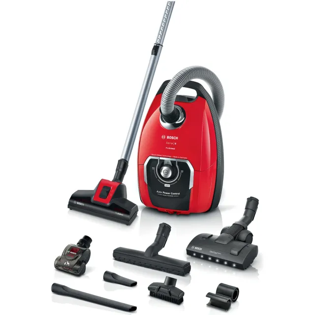 Bosch BGB8PET0L stofzuiger rood