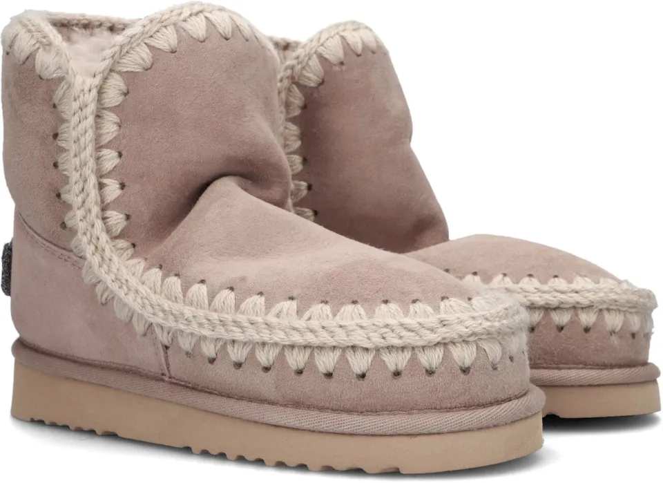 Mou Eskimo 18 glitter logo laars beige, foto 3