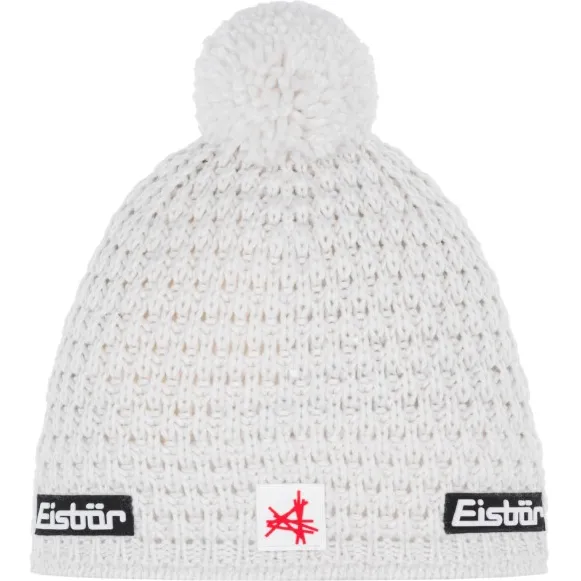 EISBÄR Trail Pompon Mütze Ski Austria - Muts maat One Size, wit