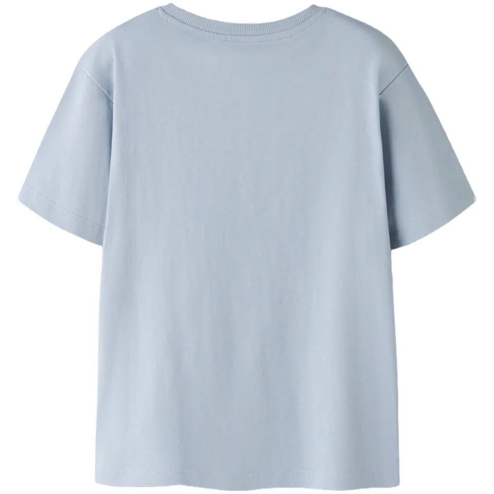 NAME IT KIDS T-shirt lichtblauw met printopdruk, foto 3