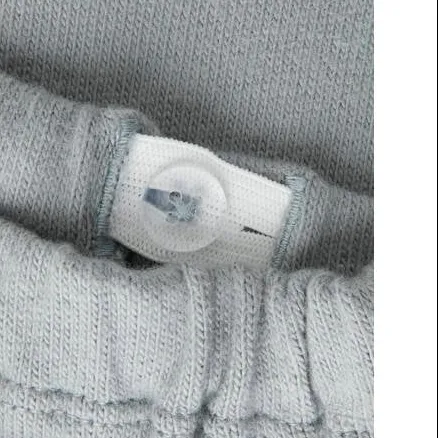 Lil' Atelier loose fit babybroek grijs, foto 4