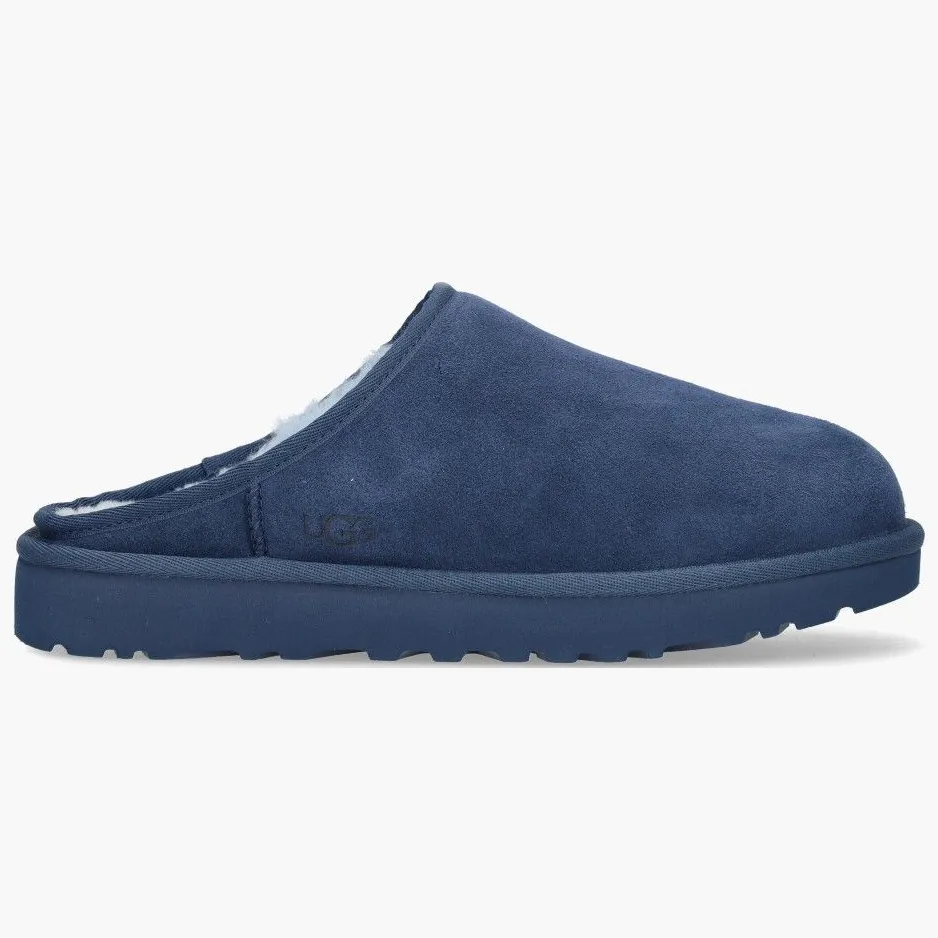 Ugg ® Classic-instapper voor heren in Deep Ocean, Suede