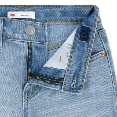 Levi's Kids Wide Leg Jeans light blue denim, foto 3
