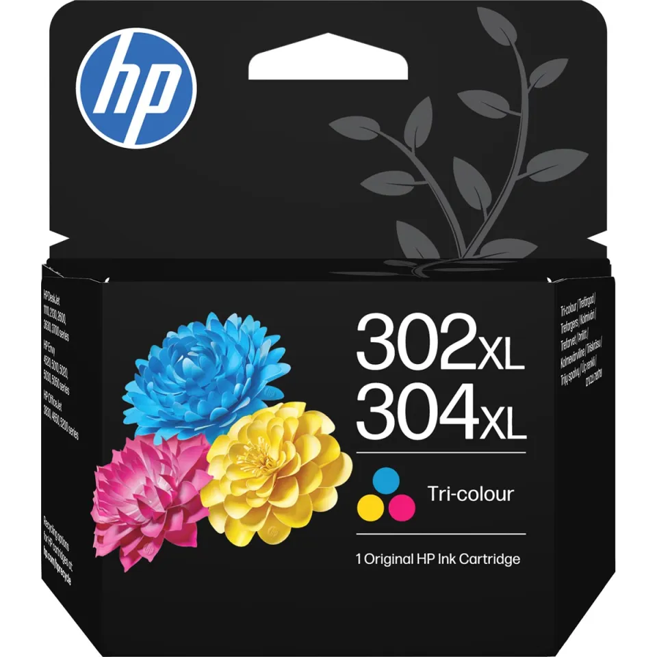 HP 302XL/304XL inktcartridge drie kleuren