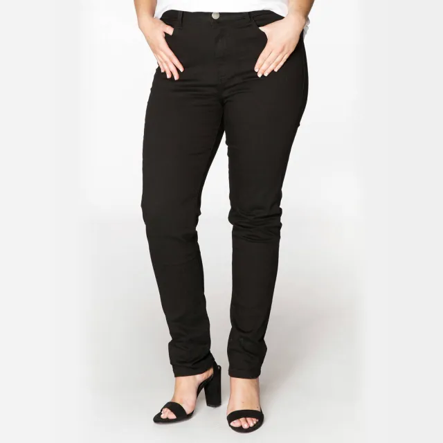 Yoek skinny jeans zwart, foto 3