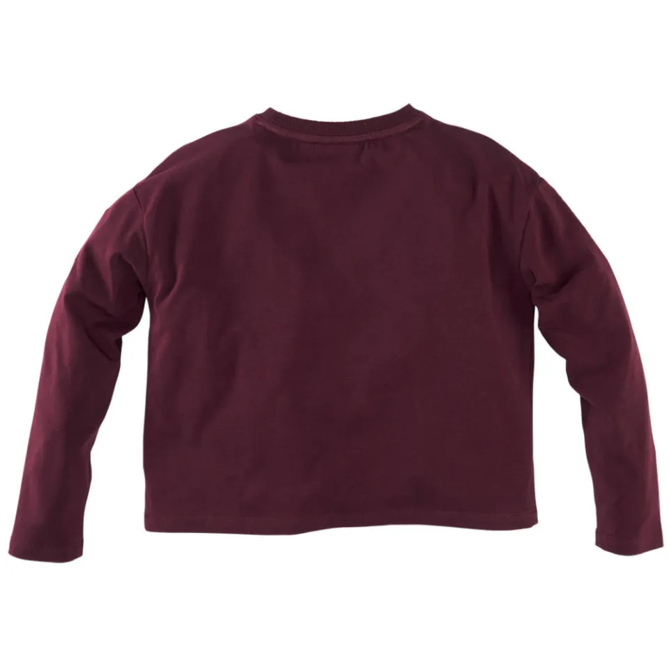 Z8 Avelie longsleeve donkerrood, foto 3