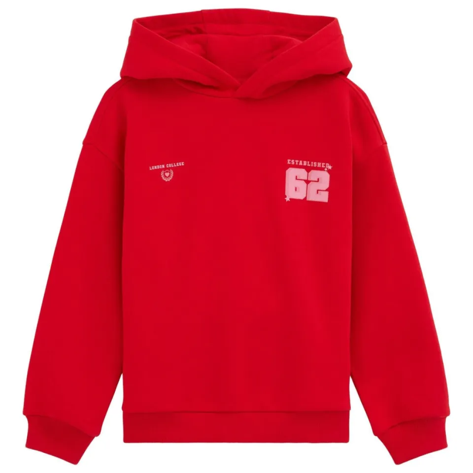 WE Fashion sweater met backprint - rood, foto 2