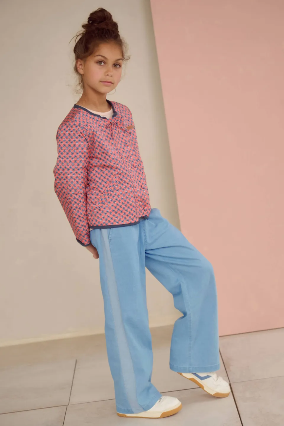 Nono Sue casual broek lichtblauw, foto 5