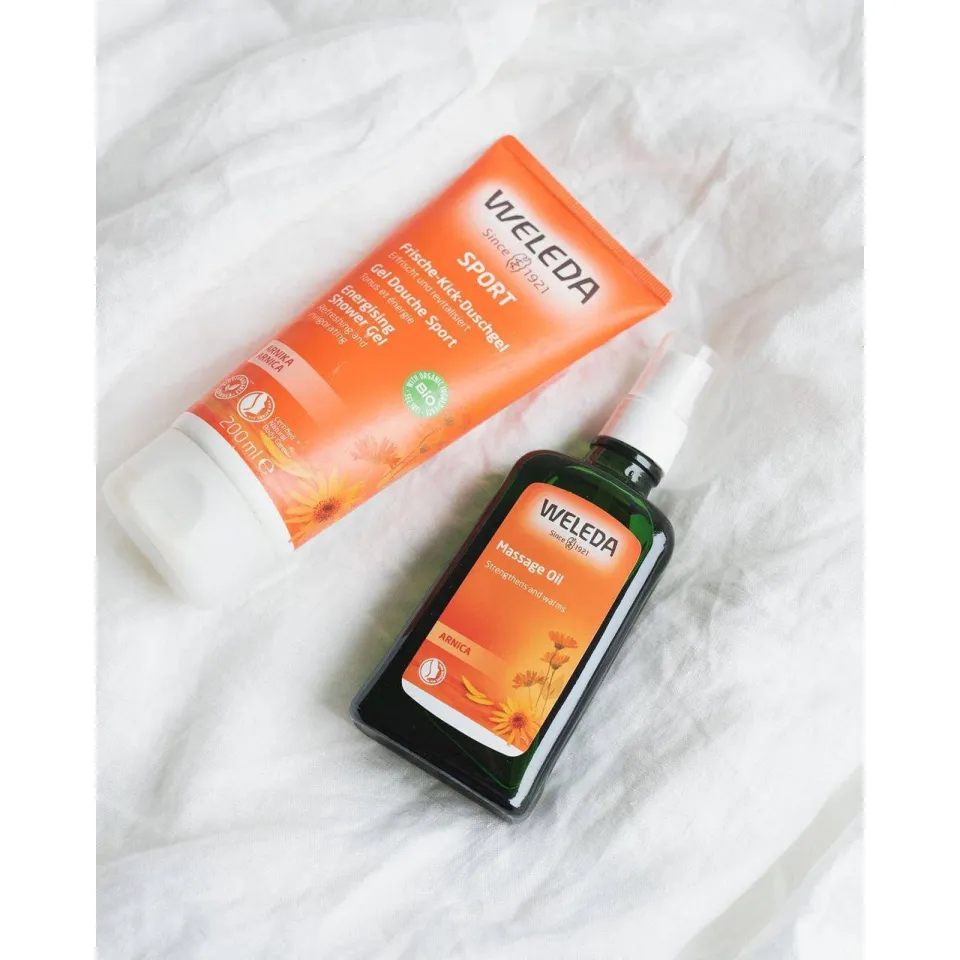 Weleda Arnica Sport massageolie 200 ml, foto 4