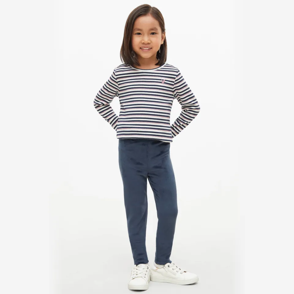s.Oliver suède legging blauw, foto 3