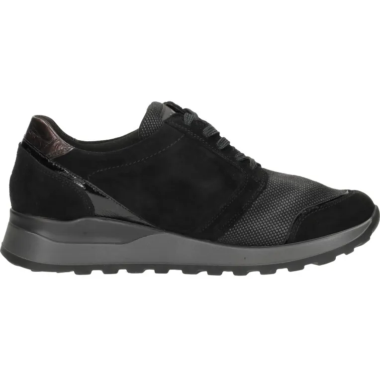 Waldläufer Hiroko sneaker zwart