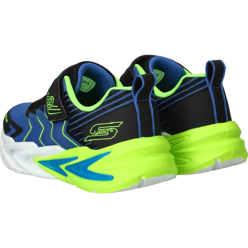 Skechers Flex-Glow Ultra Prism-Pacer sneakers blauw, foto 4
