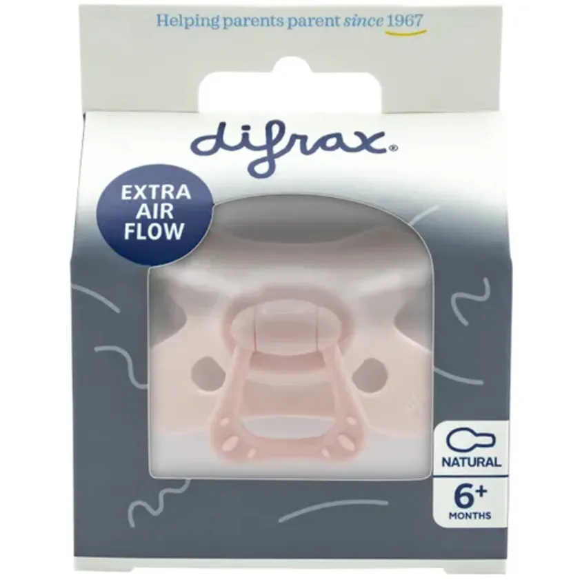 Difrax Natural fopspeen roze, foto 2