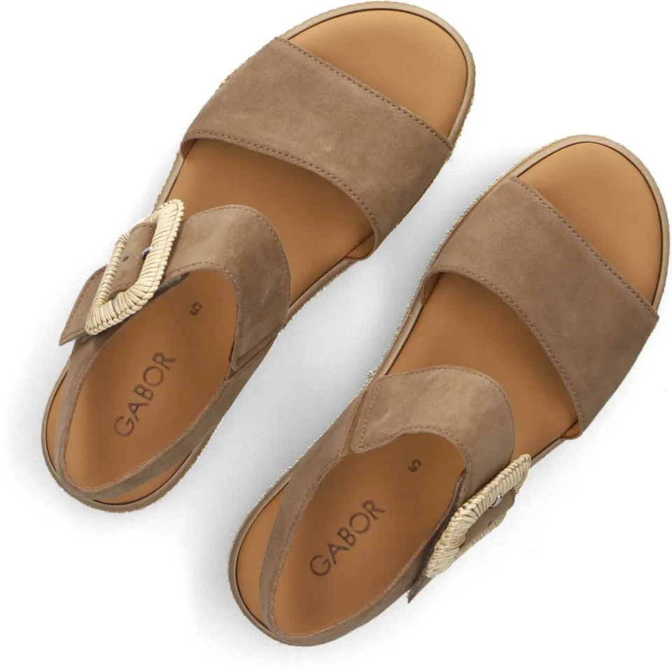 Gabor Sandalen 562 Taupe, foto 5