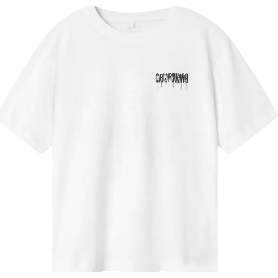 NAME IT T-shirt wit met print, foto 2