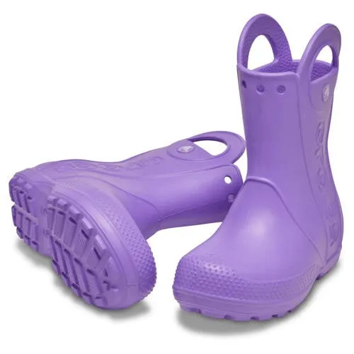 Crocs Schoolkind regenlaarzen - paars, foto 3