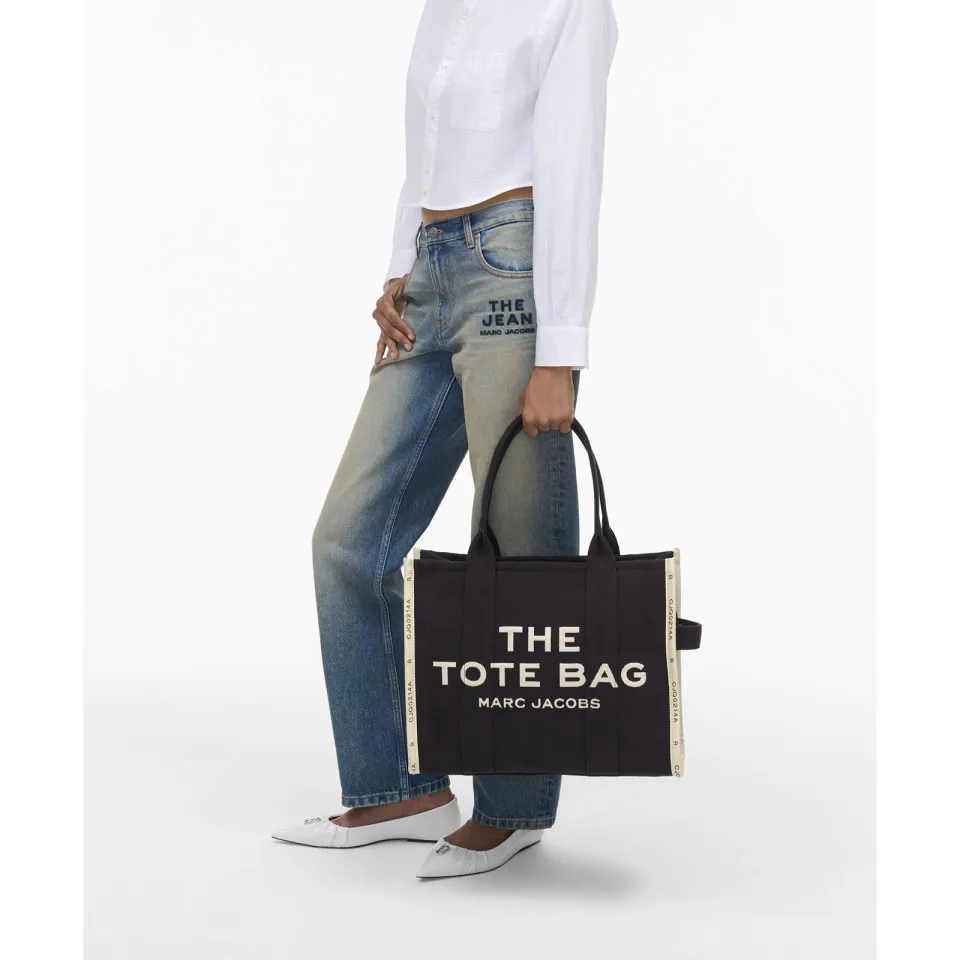 Marc Jacobs shopper The Large Tote zwart, foto 4