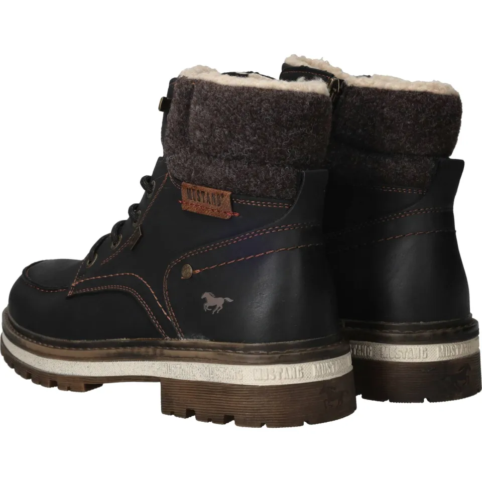 Mustang veterboot zwart, foto 5