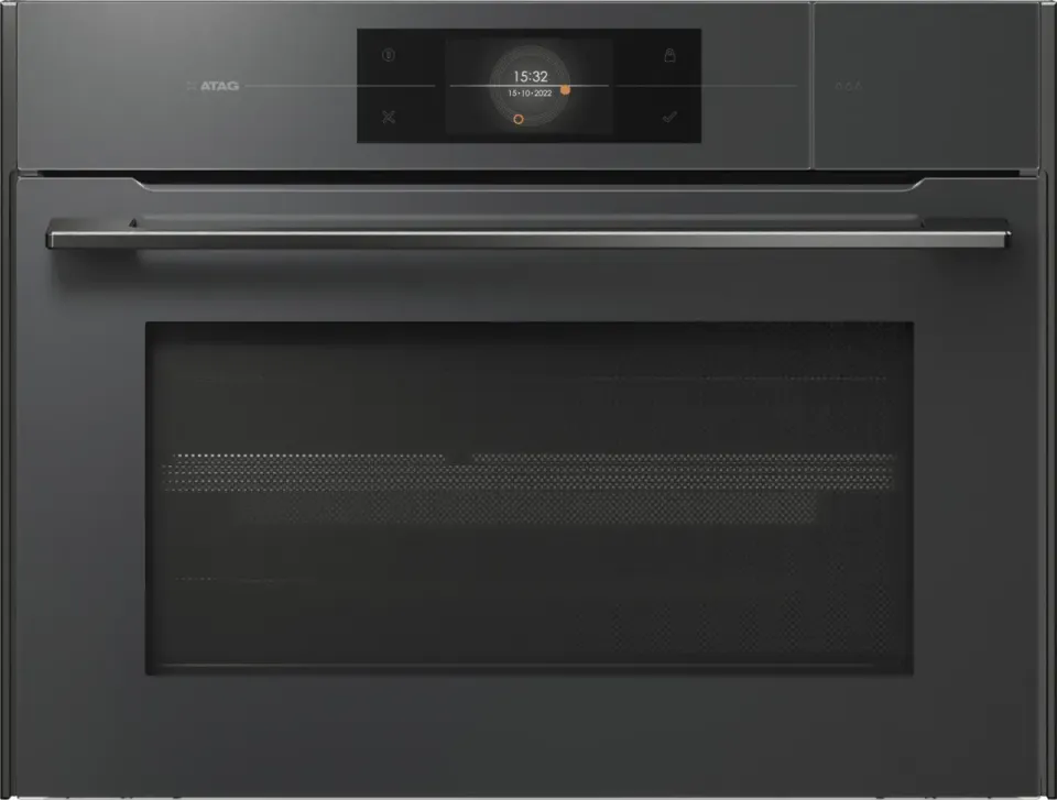 Atag CSX4685M inbouw combi stoomoven grijs, foto 2