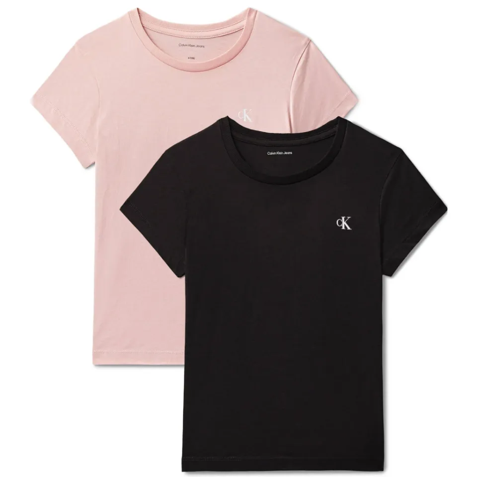Calvin Klein T-shirt zalmroze zwart/zalmroze, foto 2