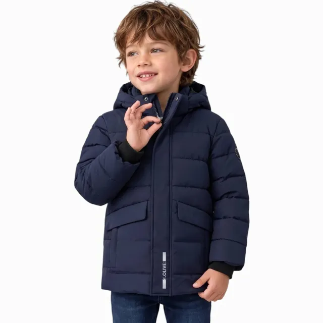 S.Oliver pufferjas donkerblauw, foto 2