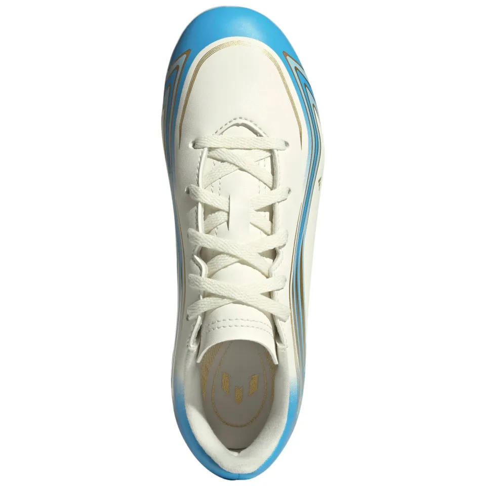 Adidas F50 Messi Club voetbalschoenen ecru, foto 5