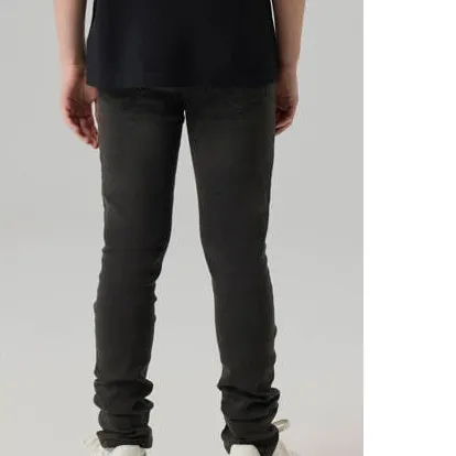 NAME IT KIDS slim fit jeans NKMSILAS black denim, foto 6