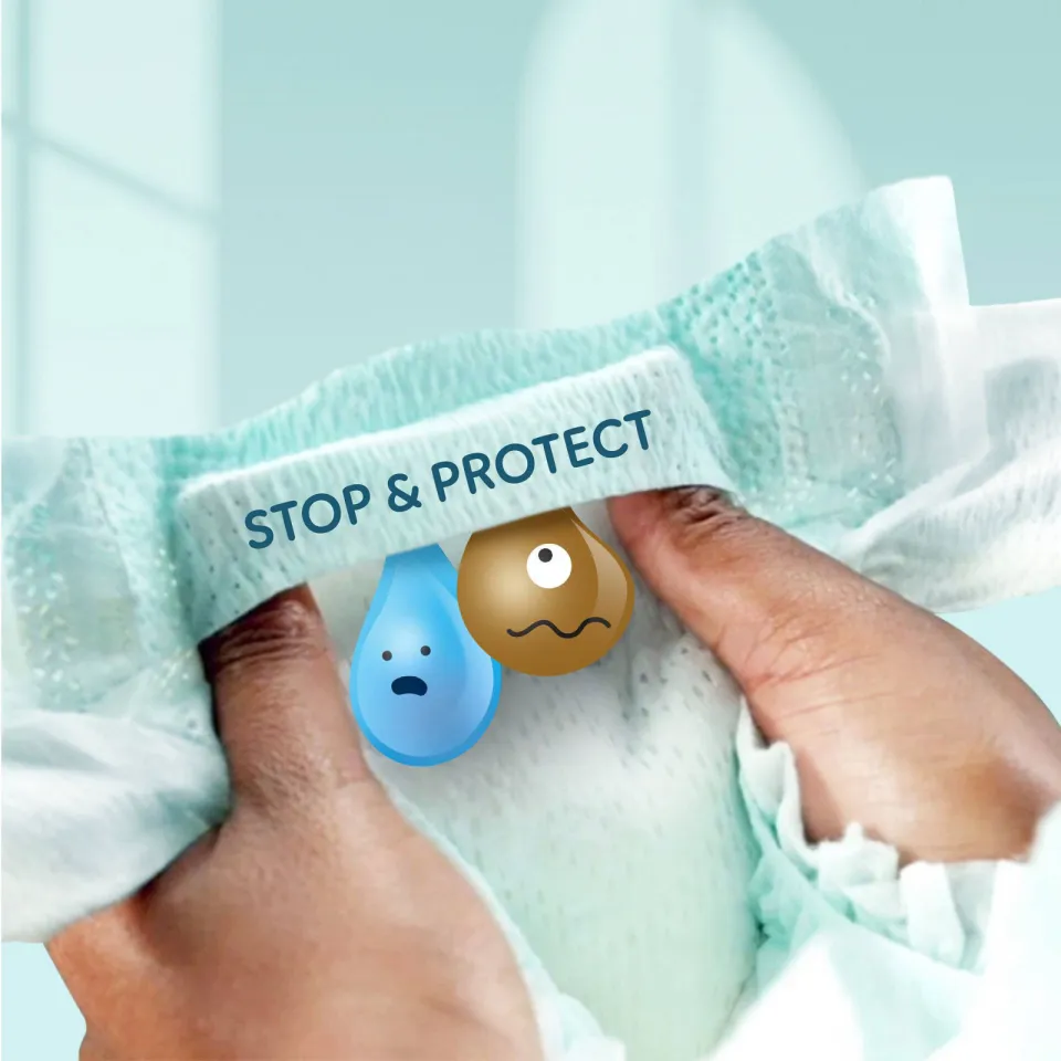 Pampers Premium Protection Maat 3 maandbox - 204 luiers - 6kg-10kg, foto 5