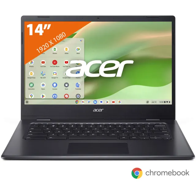 Acer Chromebook 314 (CBOA314-1H-C4GA) -14 inch Chromebook Zwart