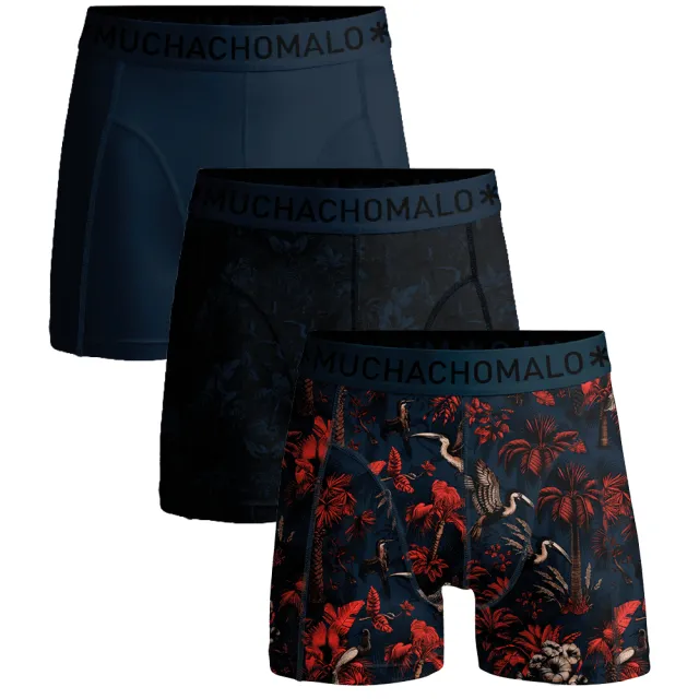 Muchachomalo Heren 3-pack Boxershorts Veelkleurig