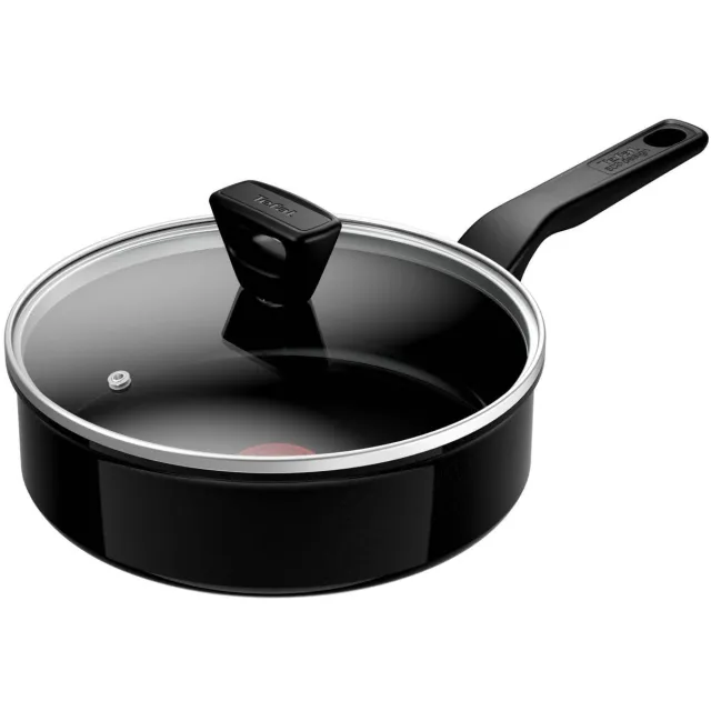 Tefal Renew Black Renew Black hapjespan (Ø24 cm) Zwart