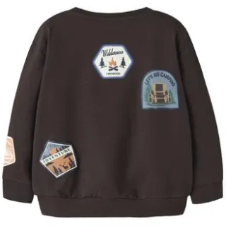 NAME IT Mole sweater bruin, foto 3