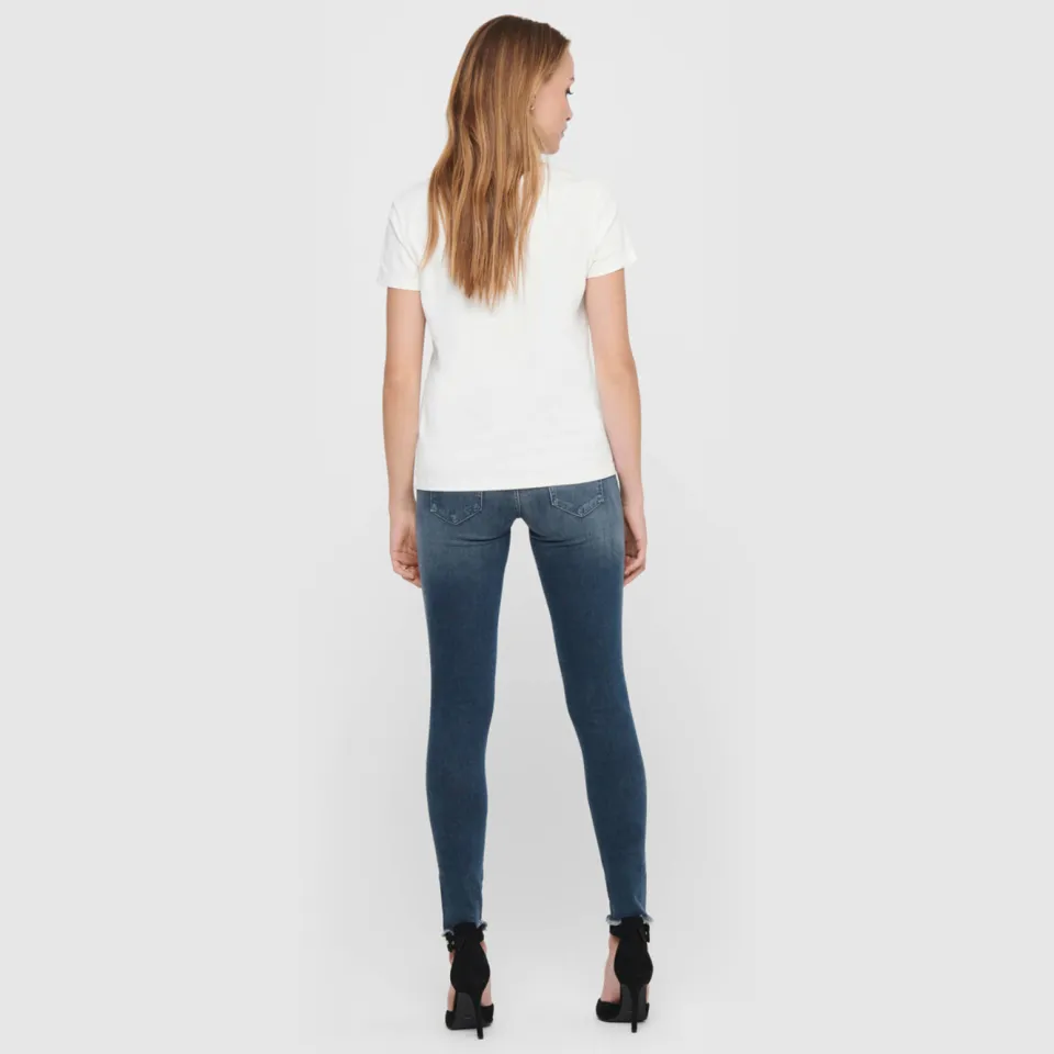Only skinny jeans ONLBLUSH blue grey denim regular, foto 4