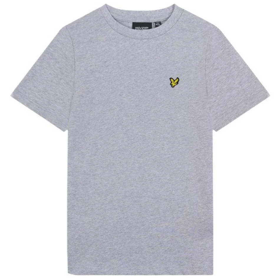 Lyle & Scott gemêleerd T-shirt grijs, foto 2