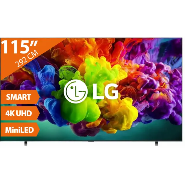 Lg 115QNED93B6 (2026) - 115 inch - MiniLED TV Zwart