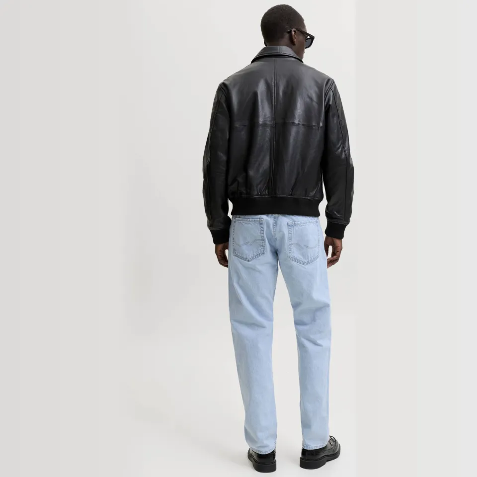 Jack & Jones JEANS INTELLIGENCE relaxed fit jeans - light blue denim, foto 4