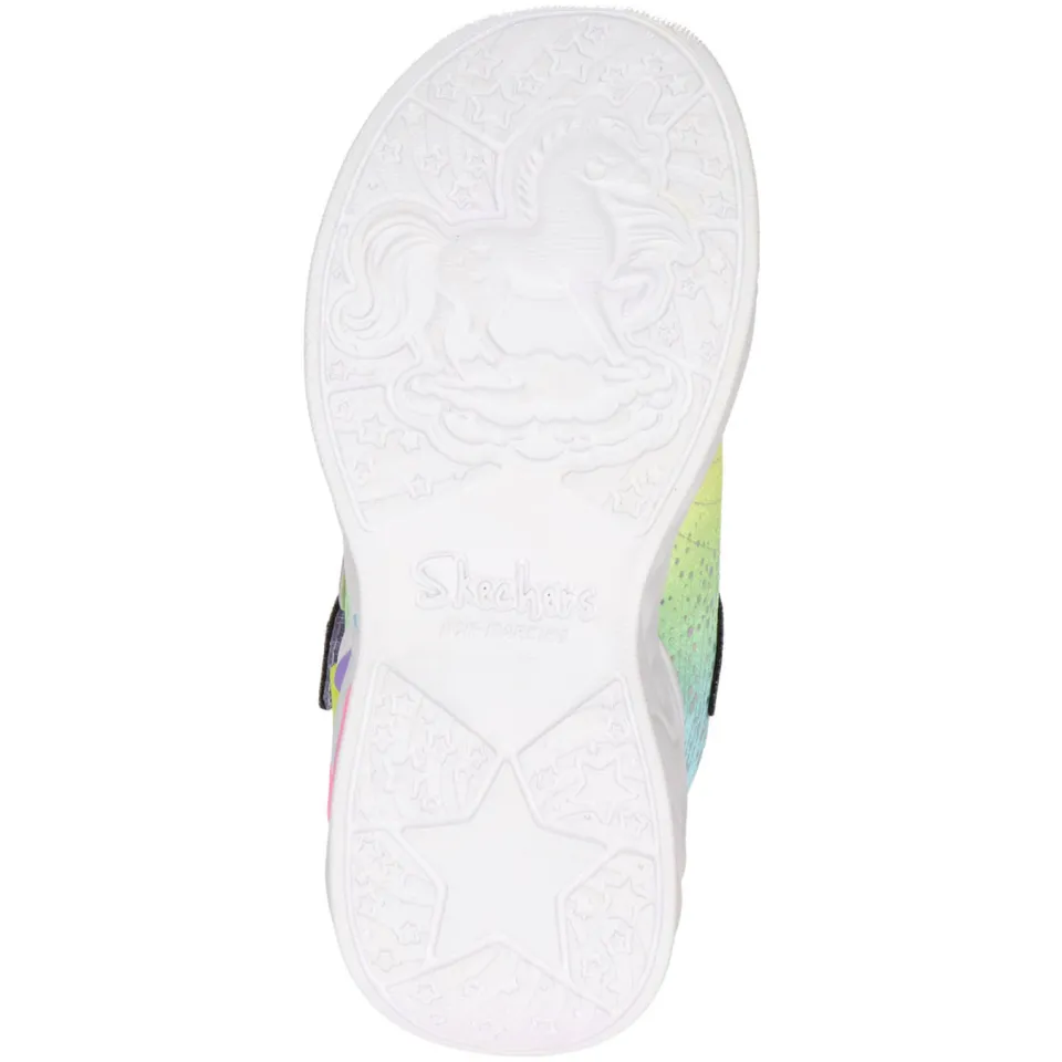 Skechers Unicorn sneakers met lichtjes roze/multi, foto 7