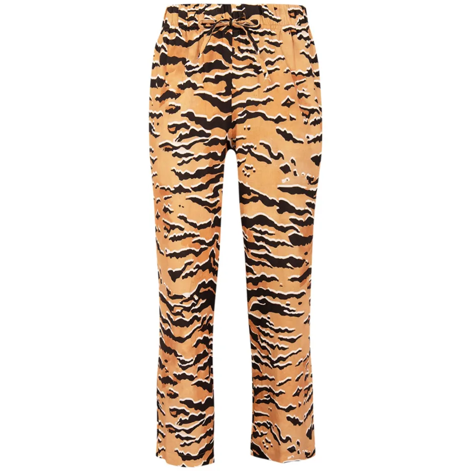 Yoek Machli linnen broek beige, foto 2