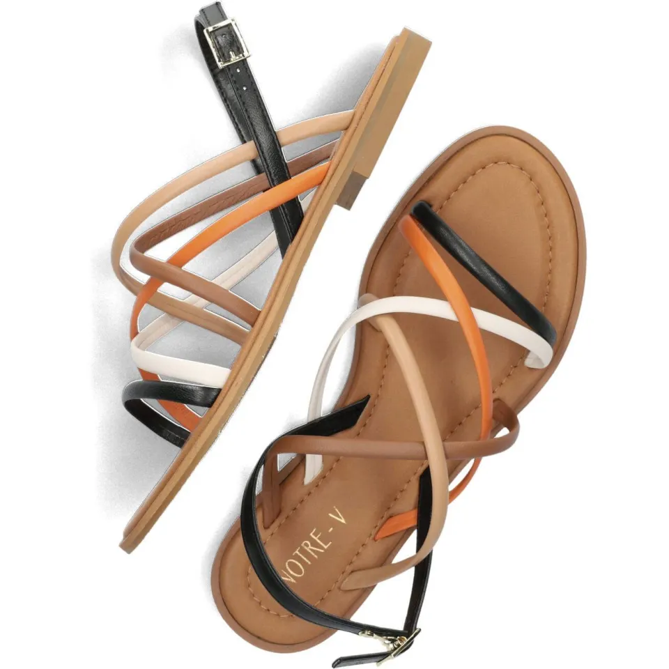 Notre-V Sandalen 22637 Cognac, foto 4