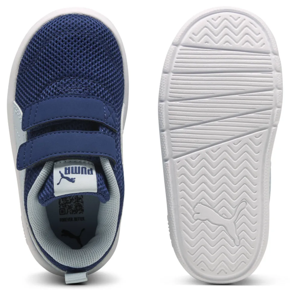 Puma Courtflex V3 Mesh donkerblauw donkerblauw/lichtblauw, foto 6