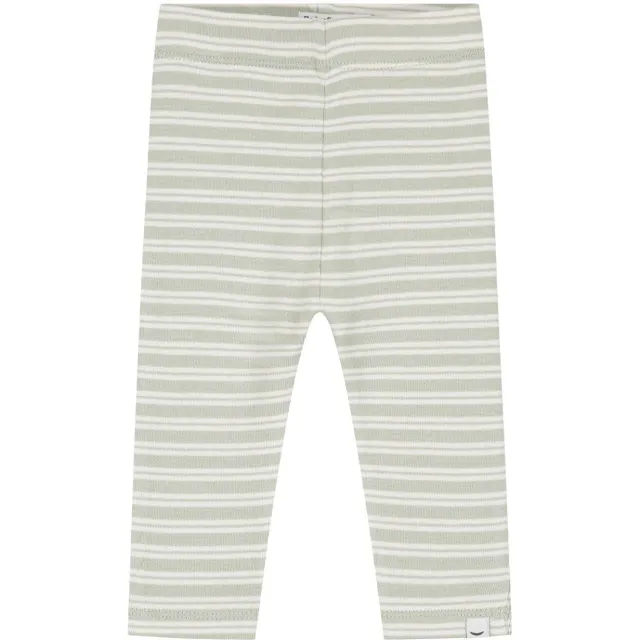 Babyface gestreepte babybroek mintgroen